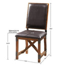 Lancaster - Dining Chair Upholstery - Chocolate by HouseOfZazla