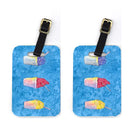 Snowballs and Snowcones Luggage Tag