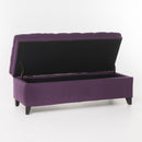 Juliana Storage Ottoman With Birch Legs by HouseOfZazla