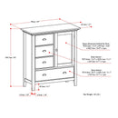 Redmond - Handcrafted Medium Storage Cabinet by Unique Piece Furniture