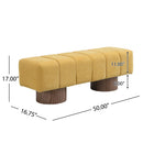 Upholstered Dining Bench For Dining Room by Unique Piece Furniture