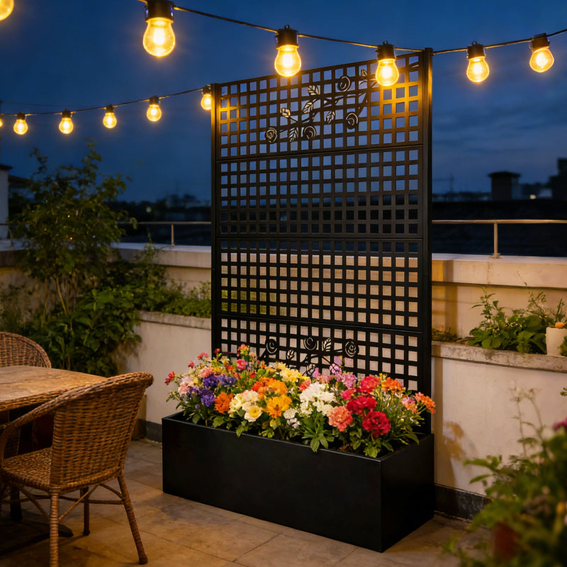 Metal Planter Box with Trellis, photo 4 of 10