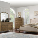 5 Drawer Chest With Construction - Taupe by HouseOfZazla