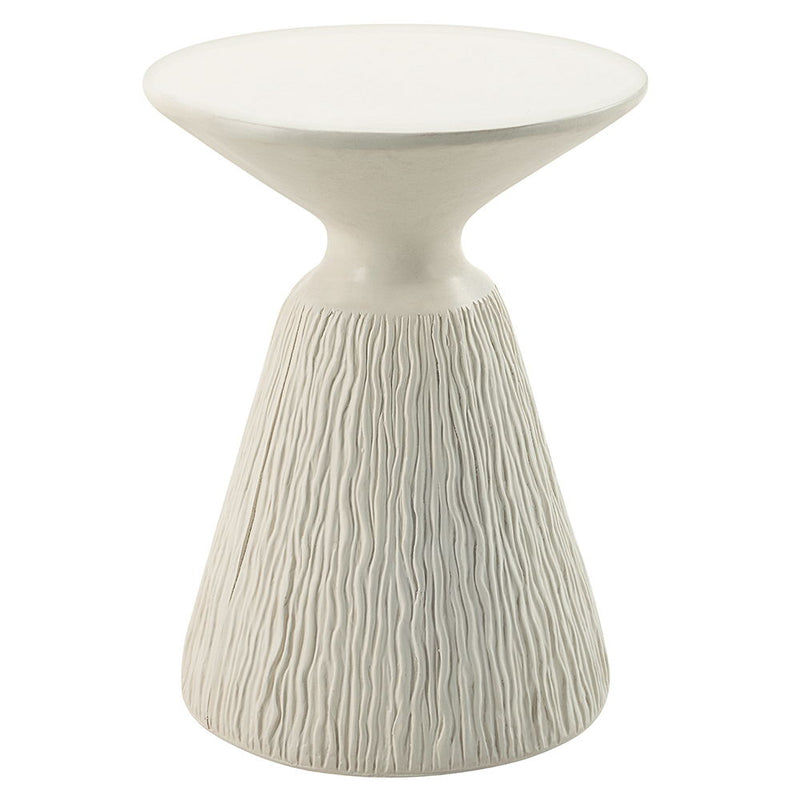 Duane - Accent Table - Natural White, photo 3 of 4