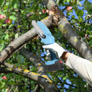 Electric Mini Chainsaw Portable Handheld Cordless Small Chain Saw Battery Powered with 2Pcs 2200mAh Rechargeable Batteries 4in/6in Chains for Pruning
