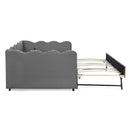 Gingham Daybed With USB Charging Port, Wave-Shaped Design by Unique Piece Furniture
