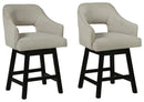 Tallenger - Upholstered Swivel Barstool (Set of 2) by Unique Piece Furniture