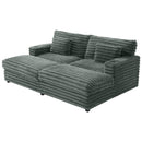 Oversized Double Chaise Lounge Sofa Bed With USB Ports And Cup Holders by Unique Piece Furniture