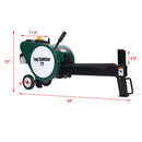 Double Flywheel Electric Log Splitter 7 Ton Portable Firewood Machine Steel - Black by HouseOfZazla