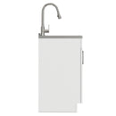 Modern Shaker All-In-One Laundry Utility Sink And Cabinet With Pull-Out Faucet