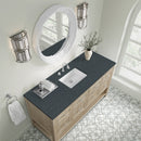 James Martin Breckenridge 60" Single Bathroom Vanity, Whitewashed Oak