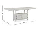 Heron Cove - Counter Table - Chalk White