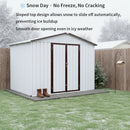 10' x 8' Garden Sheds Outdoor Storage Sheds by HouseOfZazla