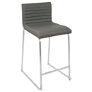 Mara - Contemporary Elegant Design Counter Stool (Set of 2) by HouseOfZazla