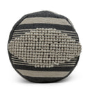 Diamond - Handcrafted Cylindrical Pouf by HouseOfZazla