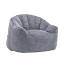 Beanbag Chair, Beanbag Sofa Chair With Armrests Stuffed High Density Foam by Unique Piece Furniture