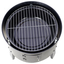 Portable Charcoal Smoker Grill For Outdoor Cooking - Black by HouseOfZazla