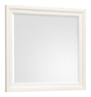 Kingston - Landscape Mirror - Whisper White And Cerused Nutmeg by Unique Piece Furniture