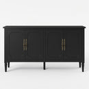 Vintage Buffet Cabinet With Adjustable Shelves by HouseOfZazla