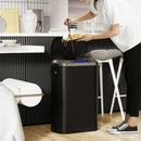 50L Smart automatic Trash Cans - Full Intelligent Sensor - BLACK