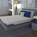 Supreme - 12" Cooling Hybrid Memory Foam And Innerspring Mattress by Unique Piece Furniture