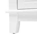 Bathroom Vanity With Sink, 6 Soft Close Drawers & Double Doors - White by HouseOfZazla