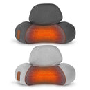 3 In 1 Neck Massager Pillow With Vibration Heating Therapy Airbag Stretching Memory Foam Fillings Ergonomic Cervical Massager With Portable Storage Ba