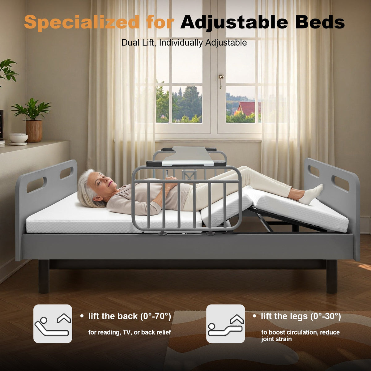 Electric Adjustable Hospital Bed for Home Use, photo 4 of 10