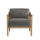 Reagan - Arm Accent Chair With Lumbar Pillow by HouseOfZazla