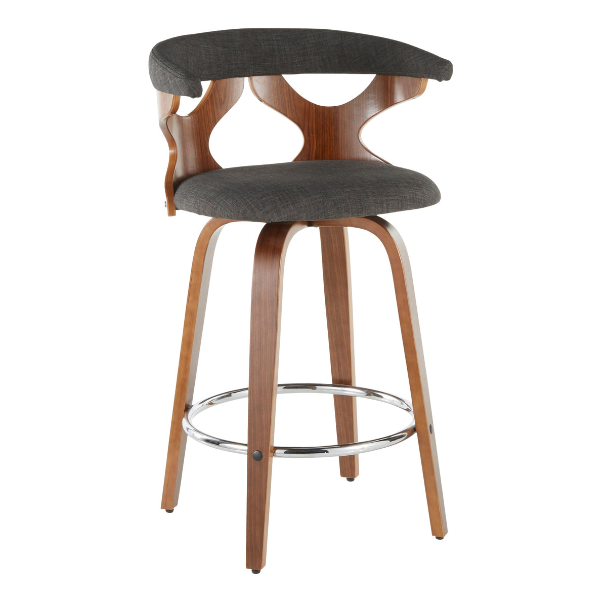 Mid-Century Modern Counter Stool, photo 9 of 10