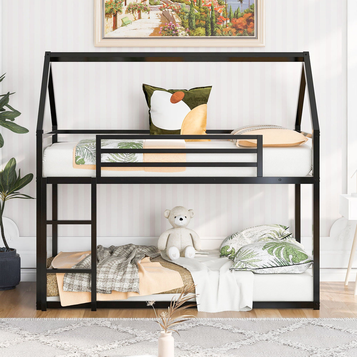 House Bunk Bed With Built In Ladder, photo 20 of 26