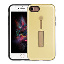 Finger Strap Phone Case for iPhone  8 Drop-prot ection Finger Ring Rugged Phone Case with Kickstand Dual Layer Case