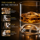 Baseball Whiskey Glass - 12oz