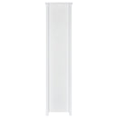 Dylan 68-inch 4-shelf Storage Bookshelf White High Gloss