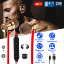 Sport Headsets Wireless V4.1 In-Ear Stereo Headphones Sweat-proof Running Earphones w/Mic Hands-free