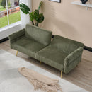 Luxury Foldable Double Sofa Bed With Folding Armrests by HouseOfZazla