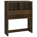 Westpark 49-inch Twin Bookcase Headboard Dark Pine