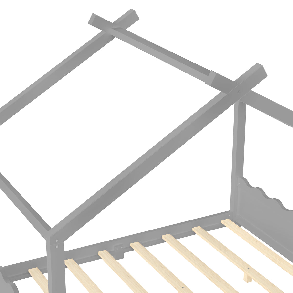 Full House Floor Bed with Support Slats, photo 7 of 10