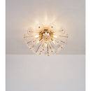 Gold Flush Mount Ceiling Light