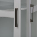 Avington - 2 Door Wall Cabinet With Cubbies - Pure White by HouseOfZazla