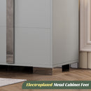 Modern End Table with Drawers