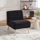 Upholstered Armless Accent Chair by HouseOfZazla