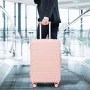 3 Pieces Set 20" / 24" / 28" Spinner Wheel Luggage With Combination Lock by HouseOfZazla