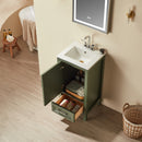 Fully Assembled 18'' Freestanding Single Bathroom Vanity by HouseOfZazla