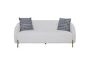 Rounded Sofa - White
