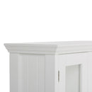 Acadian - Double Door Wall Cabinet - Pure White by HouseOfZazla