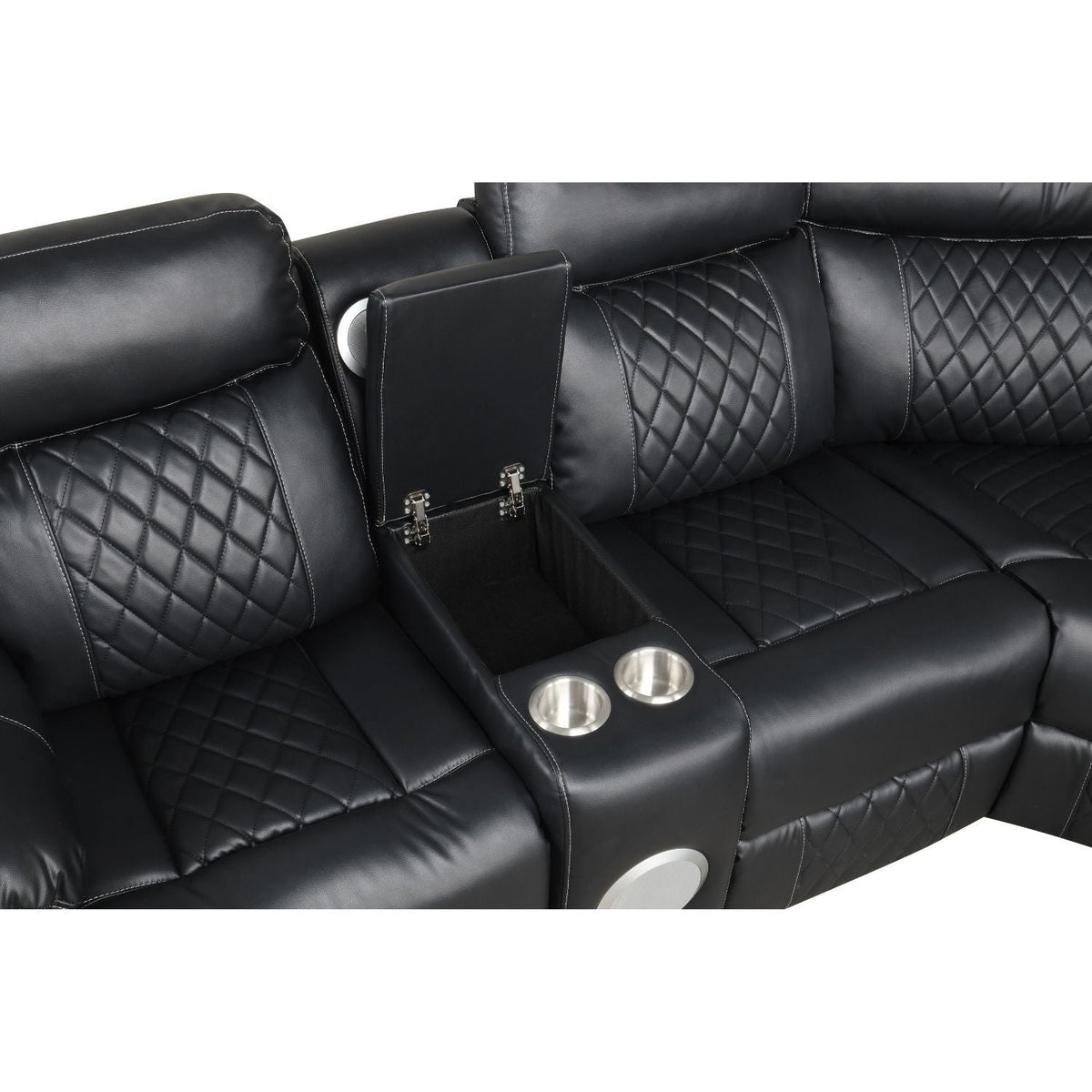 Lacrosse - Power Reclining Sectional Sofa, photo 19 of 23