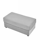Single Sofa Couch With Storage Space, Movable Ottoman, USB Ports, Cup Holders, Phone Holder by HouseOfZazla