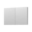 36'' W x 26'' H Surface Frameless Mirror Medicine Cabinet