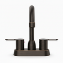 2 Handles Bathroom Sink Faucet, Oil Rubbed Bronze Centerset by HouseOfZazla